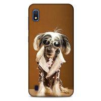 Samsung Galaxy A10 Kılıf Köpek Kıyafetleri (12) Koruyucu Silikon Chinese Crested