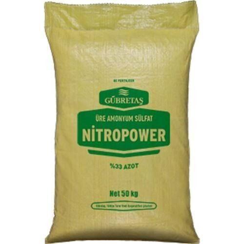 Gübretaş Nitropower Bitki Besini Üre Amonyum Sulfat Demir Suda Çözünür Kükürt %33 Azot Gübresi 1 Kg