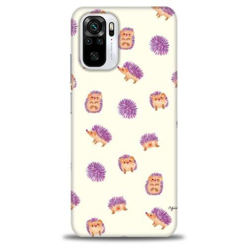 Xiaomi Redmi Note 10 Kılıf HD Baskılı Kılıf - Minik Kirpiler + Tam Ekran Koruyucu
