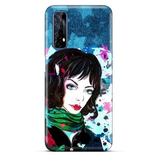 Lopard Oppo Realme 7 Uyumlu Kılıf Sürreal Yüzler ♀ (23) Ultra Koruma Kılıfı Baskılı