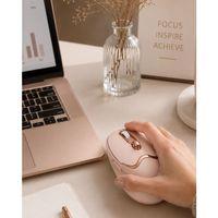 Ergonomik Tasarımlı Kablosuz Mouse Bluetooth Ve Usb Alıcılı