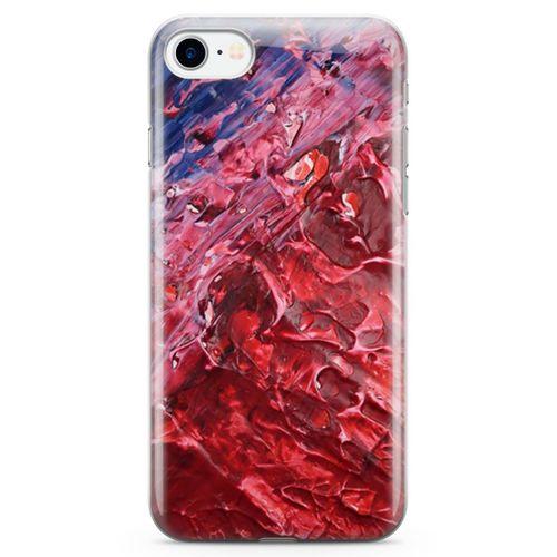 Apple iPhone 7 Kılıf Tarçınlı Şeker Arka Kapak Koruma Desenli Full Koruyucu