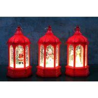 Yılbaşı Temalı Işıklı Kar Küresi Alk3218