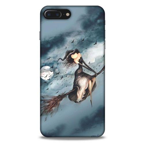 Y.Liva-2021 Özel Seri Cadılı Apple Iphone 8 Plus Kılıf Silikon Kapak