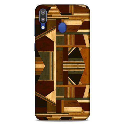 Lopard Samsung Galaxy M20 Uyumlu Kılıf Wood'X (42) Rugged Armor Kılıf Desenli