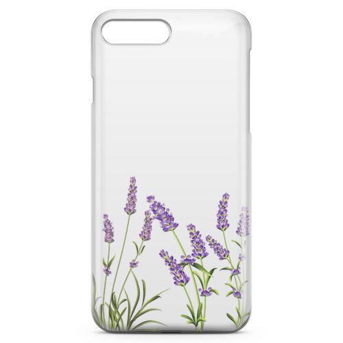 Apple iPhone 7 Plus Kılıf Lavanta Kolonyası Arka Kapak Koruma Desenli Full Koruyucu
