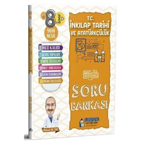 8. Sınıf T.C İnkılap Tarihi ve Atatürkçülük Soru Bankası Forza Yayınları