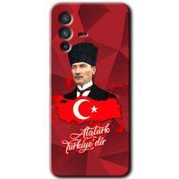 Vivo V23 5G Kılıf HD Desen Baskılı Arka Kapak - Atatürkiye