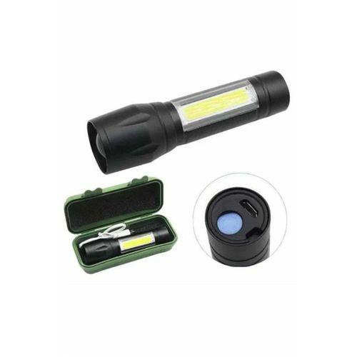 El Feneri Uzun Menzilli Usb Şarj Edilebilir Kamp Lambası
