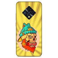 Lopard İnfinix Zero 8 Uyumlu Kılıf Tattoo's (32) Soft Silikon Kılıf Run