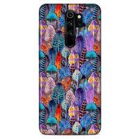 Xiaomi Redmi Note 8 Pro Uyumlu Kılıf Mor Delisi (48) Bumper Kılıf Tüğler