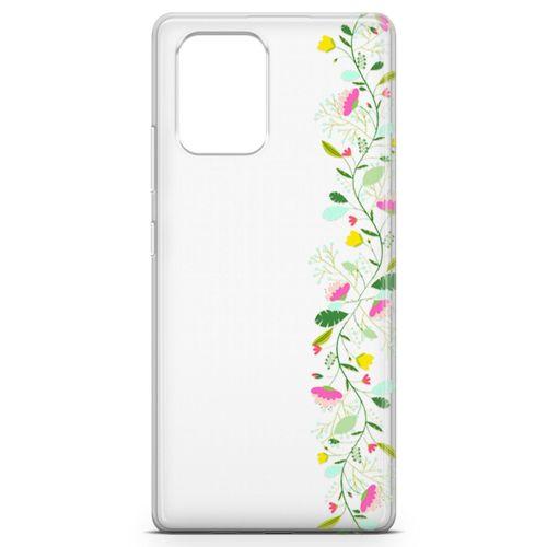 Samsung Galaxy S10 Lite Kılıf Asma Çiçek Arka Kapak Koruma Desenli Full Koruyucu