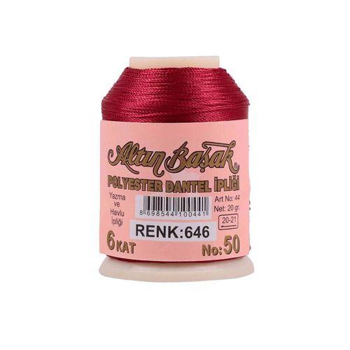 3 Adet Altınbaşak Oya ve Dantel İpi 20 gr - Royaleks - No: 646