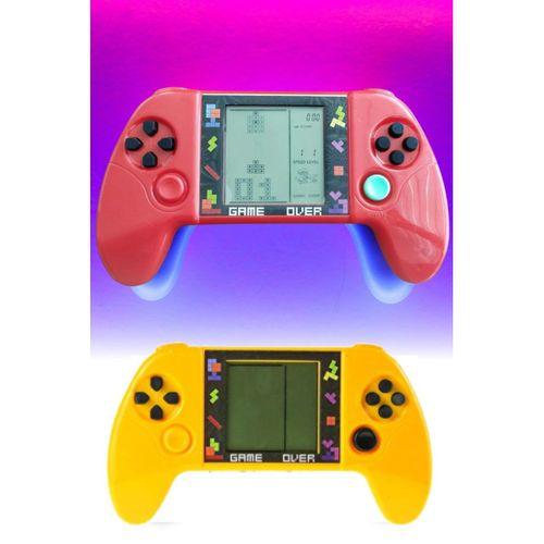 Taşınabilir Tetris Oyun Konsolu Renkli Retro Oyun Aleti Çocuklar İçin Eğlenceli Mini Konsol