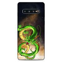 Lopard Samsung Galaxy S10 Uyumlu Kılıf GameX (40) Fit Silikon Kılıf Ejderha