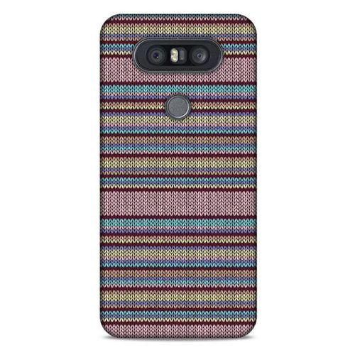 Kazak (13) Desenli Silikon Kapak LG K41S - K51S Kılıf