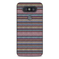 Kazak (13) Desenli Silikon Kapak LG K41S - K51S Kılıf