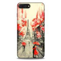 Cityx (9) Apple Iphone 7 Plus Kılıf Silikon Kapak Desenli