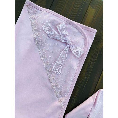 Dantel İşlemeli 10 Parça Yeni Doğan Hastane Seti %100 Pamuk