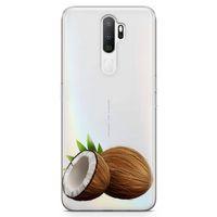 Oppo A9 2020 Kılıf Hindistan Cevizi Arka Kapak Koruma Desenli Full Koruyucu