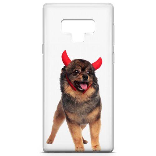 Samsung Galaxy Note 9 Kılıf Pom Köpek Arka Kapak Koruma Desenli Full Koruyucu