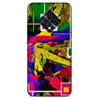 Lopard İnfinix Zero 8 Uyumlu Kılıf Soyut Sanat (48) Desenli Bumper Kılıf