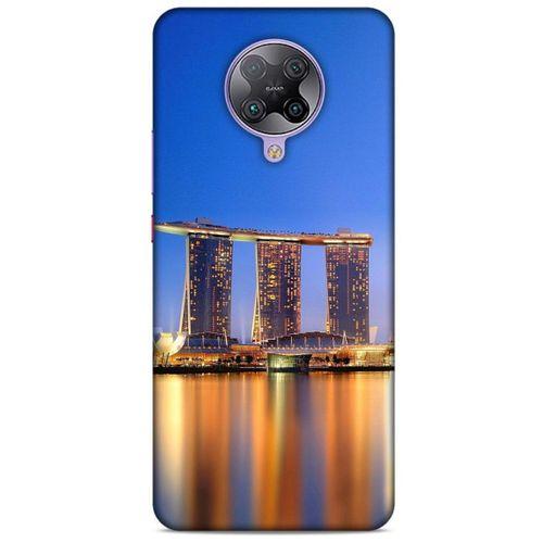Xiaomi Poco F2 Pro Kılıf Dünya Mimarisi (46) Core Armor Kılıf Marina Bay Sands Singapur