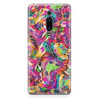 Xiaomi Redmi K20 Kılıf Renkli Prizmalar 3d Arka Kapak Koruma Desenli Full Koruyucu