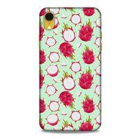Frutix Pitaya 01 Apple iPhone XR Kılıf Desenli Silikon