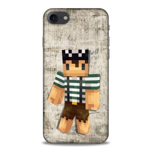 Lopard Apple Iphone 7 Uyumlu Kılıf PiXel (48) Bumper Kılıf Bob MC