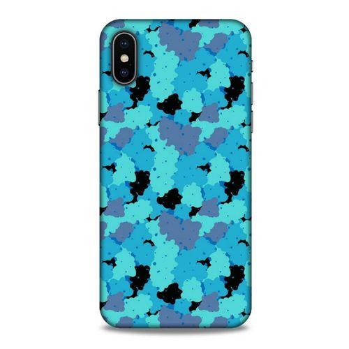 Kamuflaj 61 Apple iPhone X Kılıf Silikon Kapak