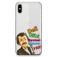 Apple iPhone XS Max Kılıf Caps Müslüm Gürses Arka Kapak Koruma Desenli Full Koruyucu