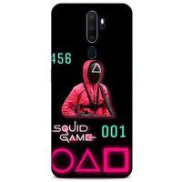 Oppo A9 2020 Uyumlu Kılıf Squid Game (25) Antişok Kapak Yon