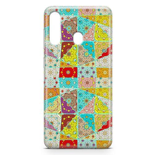 Samsung Galaxy M40 Kılıf Teferruat Arka Kapak Koruma Desenli Full Koruyucu
