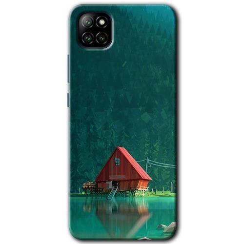 Casper Via E30 Kılıf HD Desen Baskılı Arka Kapak - House In Woods