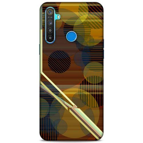 Lopard Oppo Realme 5i Uyumlu Kılıf Soyut Sanat (45) Baskılı Liquid Air Kılıf