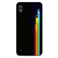 Retro (29) Desen Arka Koruma Kılıfı Renkli Samsung Galaxy A10 Kılıf