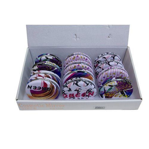 Cep Aynası Yuvarlak Tombul Queen