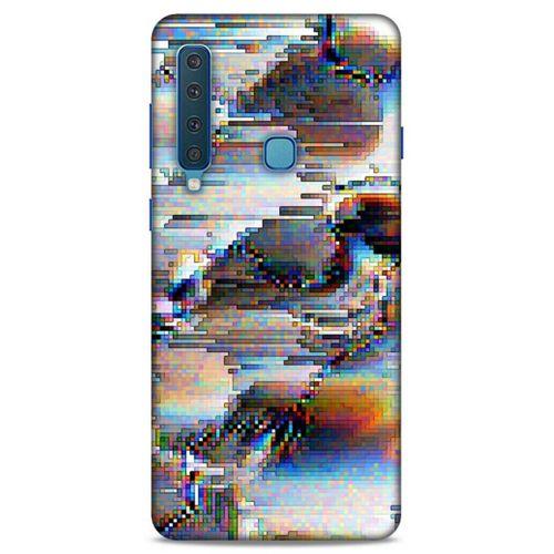Lopard Samsung Galaxy A9 2018 Uyumlu Kılıf PiXel (21) Koruyucu Kapak Beyaz