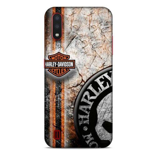 Samsung Galaxy A01 Uyumlu Kılıf Motorsiklet (11) Tam Koruma Harley Davidson
