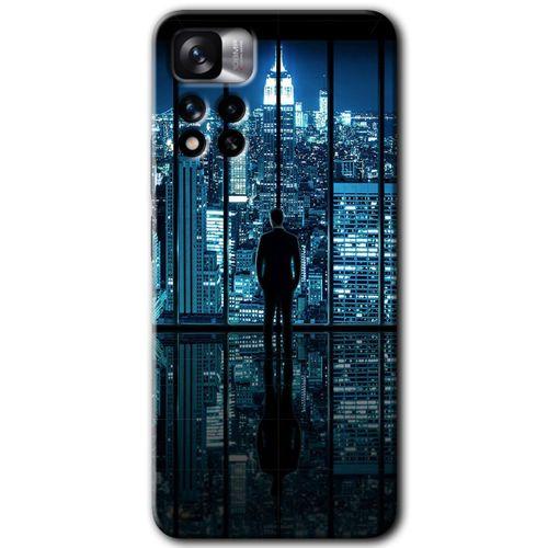 Xiaomi Redmi Note 11 Pro Plus 5G Kılıf HD Desen Baskılı Arka Kapak - Şehir Manzarası