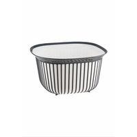 Linea Kare Çizgi Desenli Kase 4 Lt Royaleks-BNM-3712