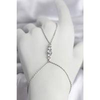 Pirinç Gümüş Renk Zirkon Taşlı Kadın Şahmeran