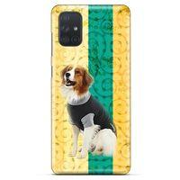 Samsung Galaxy M51 Kılıf Köpek Kıyafetleri (42) Rugged Armor Kılıf Tshirt