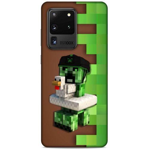 Lopard Samsung Galaxy S20 Ultra Uyumlu Kılıf PiXel (35) Fit Design Kılıf Creeper