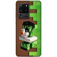 Lopard Samsung Galaxy S20 Ultra Uyumlu Kılıf PiXel (35) Fit Design Kılıf Creeper
