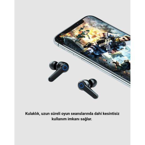 Powerbank’lı M19 Bluetooth Kulaklık – Oyun İçin Düşük Gecikme, Uzun Kullanım Ve Şarj Desteği