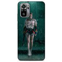 Xiaomi Redmi Note 10 Uyumlu Kılıf Harley Quinn (12) Koruyucu Silikon Yeşil Yağmur
