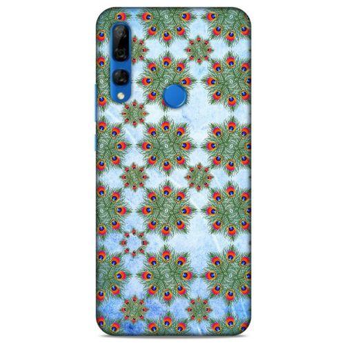 Huawei Y9 Prime 2019 Kılıf Desenli Özel Seri Tüyler (24) Darbe Emici Kılıf