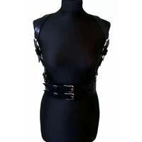 Deri Korse Harness, Şık Elbise Kemeri - Brf914